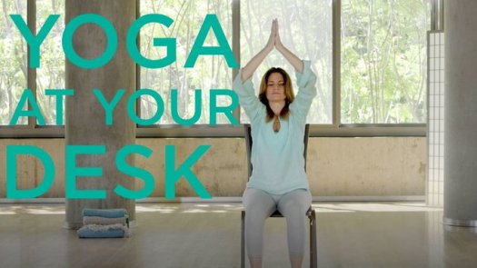 yoga journal at your desk
